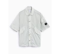 Camisa Relaxed CP Company Men's Chrome-R Short Sleeve Shirt para hombre Gris XL