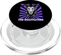 Camisa Retro de Animales de Granja de Cabra, Camiseta Retro de Cabra de The Goatfather PopSockets PopGrip para MagSafe