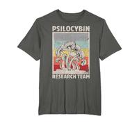 Camisa retro de hongos, equipo de investigación de psilocibina vintage Camiseta