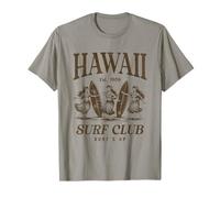 Camisa retro Hawaii Surf Club Hula Girls Surf's Up Camiseta