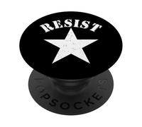 Camisa Revolución Retro 70's Vintage Protesta Política PopSockets PopGrip Adhesivo