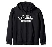 Camisa San Juan Estilo Colegio San Juan Puerto Rico Sudadera con Capucha