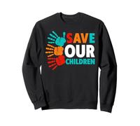 Camisa Save Our Children - Camisas para Poner Fin Sudadera
