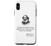 Camisa Shakespeare cita The Fault Querido Brutus, Julio César Carcasa para iPhone XS Max