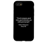 Camisa Shakespeare Good Company Good People Shakespeare Cita Carcasa para iPhone SE (2020) / 7/8