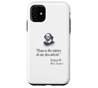 Camisa Shakespeare Richard III Cita de Shakespeare Carcasa para iPhone 11