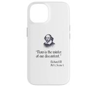 Camisa Shakespeare Richard III Cita de Shakespeare Carcasa para iPhone 14