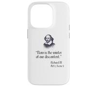 Camisa Shakespeare Richard III Cita de Shakespeare Carcasa para iPhone 14 Pro