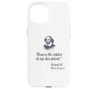 Camisa Shakespeare Richard III Cita de Shakespeare Carcasa para iPhone 15