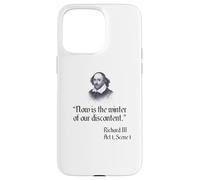 Camisa Shakespeare Richard III Cita de Shakespeare Carcasa para iPhone 15 Pro Max