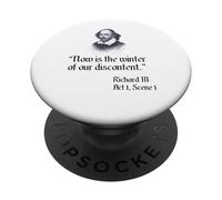 Camisa Shakespeare Richard III Cita de Shakespeare PopSockets PopGrip Adhesivo