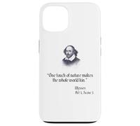 Camisa Shakespeare Ulysses Shakespeare Quote Carcasa para iPhone 13