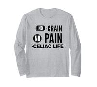 Camisa sin Gluten sin Cereales sin Dolor Enfermedad celíaca Manga Larga