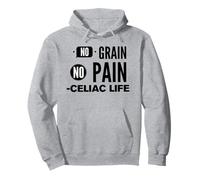 Camisa sin Gluten sin Cereales sin Dolor Enfermedad celíaca Sudadera con Capucha