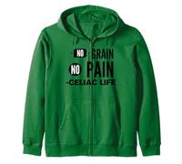 Camisa sin Gluten sin Cereales sin Dolor Enfermedad celíaca Sudadera con Capucha