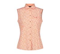 CMP - Camisa sin mangas elástica mujer, Blanco-Amanecer, XS