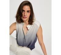 Camisa sin mangas multicolor mujer 36