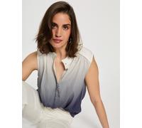 Camisa sin mangas multicolor mujer 42