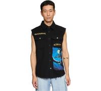 Camisa Sin Mangas Vintage Iron Maiden Brandit Para Hombre Música Nueva