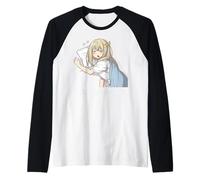 Camisa Sleepy Girl Era - Lindo Anime Manga Kawaii Soft Girl Camiseta Manga Raglan