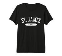 Camisa St. James Estilo Universitario Saint James Jamaica Camiseta Premium
