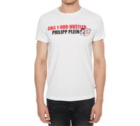 Camisa T-Shirt De Cuello Redondo Philipp Plein Platinium Cut CALL HUSTLER 4XL