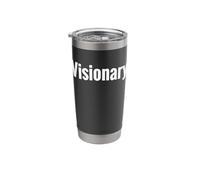 Camisa That Says Visionary - Un diseño que dice visionario Vaso térmico de acero inoxidable de doble pared