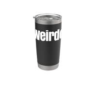 Camisa That Says Weirdo - Un diseño que dice raro Vaso térmico de acero inoxidable de doble pared