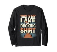 Camisa This Is My Lake Docking Summer Lake Life Manga Larga