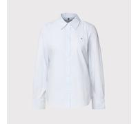 TOMMY HILFIGER Blusa azul pastel / blanco M azul pastel / blanco