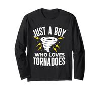 Camisa Tornado Chaser para niños Que aman Las tormentas y los tornados Manga Larga