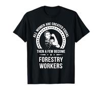 Camisa Trabajadora Forestal Mujer | Trabajadora Forestal Camiseta