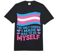 Camisa Trans Pride La única elección Que Hice fue yo Mismo Comfort Colors Adult Heavyweight T-Shirt