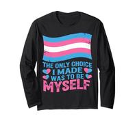 Camisa Trans Pride La única elección Que Hice fue yo Mismo Manga Larga
