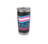 Camisa Trans Pride La única elección que hice fue yo mismo Vaso térmico de acero inoxidable de doble pared