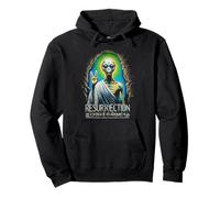 Camisa UFO Alien Easter Resurrection Sunday Spiritual Fusion Sudadera con Capucha