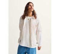 Camisa Vans Hombre Kessler Checkerboard, Manga Corta - E68 (Blanco Marshmall)