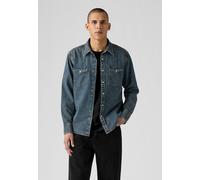 Camisa vaquera Barstow Western Hombre Talla XL. Color Azul