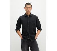 Camisa vaquera de corte regular Black XL