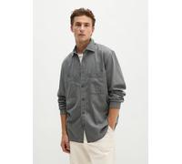 Camisa vaquera de corte regular Light Grey XL