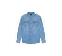 Camisa vaquera Wrangler Western Mid Light Whash XL