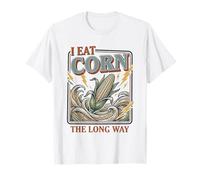 Camisa vergonzosa I Eat Corn The Long Way Funny Adult Humor Camiseta