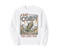 Camisa vergonzosa I Eat Corn The Long Way Funny Adult Humor Sudadera