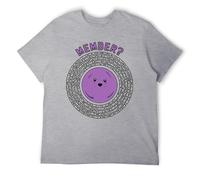 Camisa vintage con cita de cultura pop, camiseta clásica de humor retro, Estilo gris, 4XL