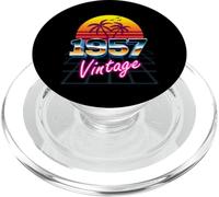 Camisa Vintage de 1957 Estilo Retro de los años 80, 69 cumpleaños, Hombres y Mujeres PopSockets PopGrip para MagSafe