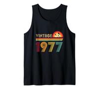 Camisa Vintage de 1977, Regalo de cumpleaños para Hombres y Mujeres de 49 años Camiseta sin Mangas