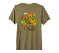 Camisa Vintage de huerto I Love My Garden Camiseta Premium