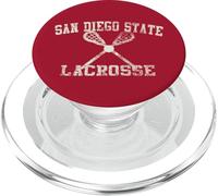 Camisa Vintage de Lacrosse del Estado de San Diego PopSockets PopGrip para MagSafe