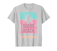 Camisa vintage de Miami de los años 80, diseño retro de Miami Beach Souvenirs Miami Camiseta