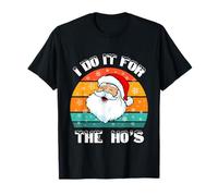 Camisa Vintage de Papá Noel I do it for The Ho'S para Hombre y Mujer Camiseta